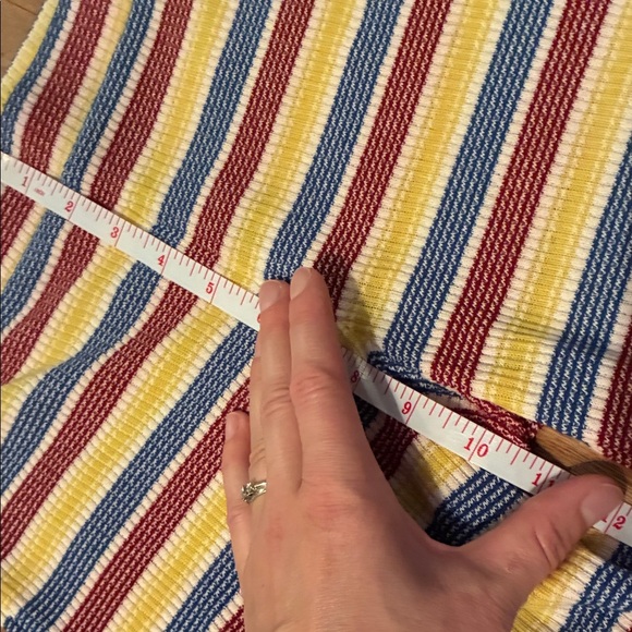 Zara Colorful Striped Flare Pants - Picture 8 of 9